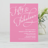 50と素晴らしい招待状 招待状 (スタンド正面)