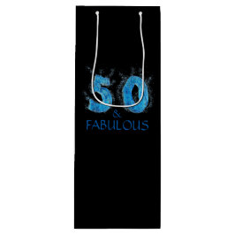 50と素晴らしい泳ぐ人スイミング50誕生日 ワインギフトバッグ