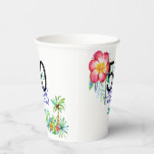 50と素晴らしい熱帯50誕生日追加名 紙コップ (右)