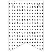 50と素晴らしい白黒50誕生日 バンティングフラッグ (第2の旗)