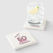 50と素晴らしい石コースター ストーンコースター (横)