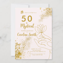 50と素晴らしい神秘的50誕生日