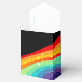 50と素晴らしい虹の輝く誕生日パーティー フェイバーボックス (オープン)