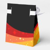 50と素晴らしい虹の輝く誕生日パーティー フェイバーボックス (裏面サイド)