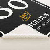 50と素晴らしい誕生日シェルパブランケット シェルパブランケット (3/4)