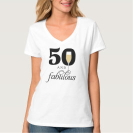 50と素晴らしい誕生日シャツ Tシャツ