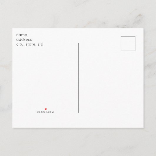 50と素晴らしい誕生日トロピカル日付を保存 インビテーションポストカード (裏面)