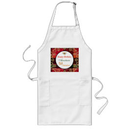 50と素晴らしい誕生日パーティマドラスVI ロングエプロン