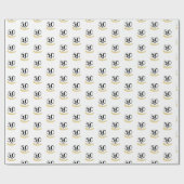 50と素晴らしい誕生日パーティラッピング紙 ラッピングペーパー (フラット)