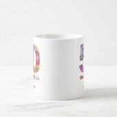 50と素晴らしい誕生日パーティーコーヒモダンーマグ コーヒーマグカップ (中央)