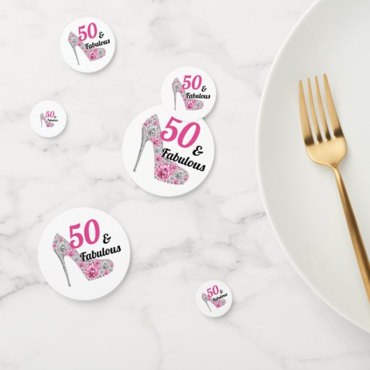 50と素晴らしい誕生日パーティー コンフェッティ (グループ)