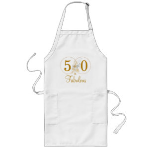 50と素晴らしい誕生日パーティー ロングエプロン