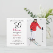 50と素晴らしい誕生日パーティー 招待状 (スタンド正面)