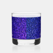 50と素晴らしい誕生日ブルーグリッターギフトの好意 ウイスキーグラス (右)
