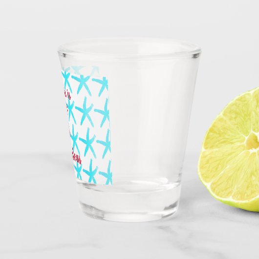 50と素晴らしい誕生日ブルースターフィッシュパタークールン ショットグラス (右)