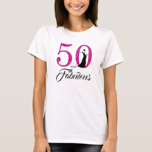 50と素晴らしい誕生日プレゼント Tシャツ