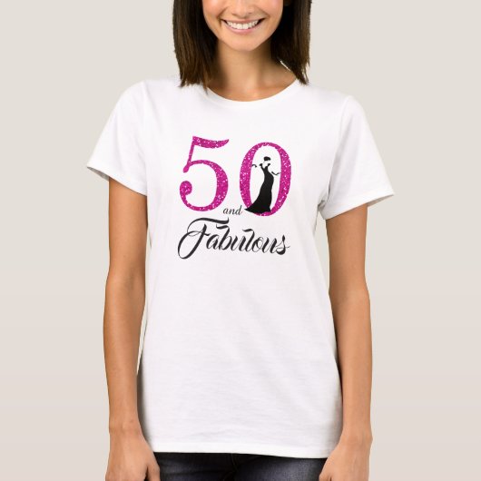 50と素晴らしい誕生日プレゼント Tシャツ (正面)