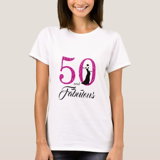 50と素晴らしい誕生日プレゼント Tシャツ (正面)