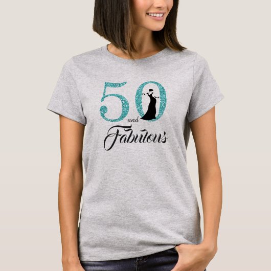 50と素晴らしい誕生日プレゼント Tシャツ (正面)
