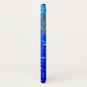 50と素晴らしい誕生日深いブルー輝グラデーションき Case-Mate iPhoneケース (裏面/左)