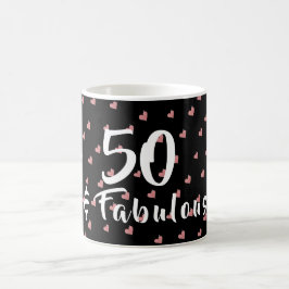 50と素晴らしい誕生日 コーヒーマグカップ