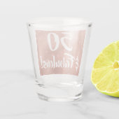 50と素晴らしい誕生日 ショットグラス (裏面)