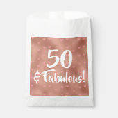 50と素晴らしい誕生日 フェイバーバッグ (正面)