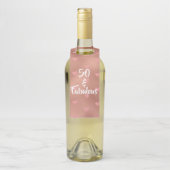 50と素晴らしい誕生日 ボトルネックタグ (ボトル)