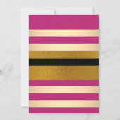 50と素晴らしい誕生祝い 招待状 (裏面)