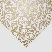 50と素晴らしい50番目のパーティー装飾金ゴールドスワール 薄葉紙 (詳細)