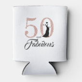 50と素晴らしい50番目の誕生日ギフトクーラーボックス 缶クーラー (正面)