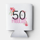 50と素晴らしい50番目の誕生日ギフトクーラーボックス 缶クーラー (裏面)