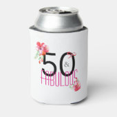 50と素晴らしい50番目の誕生日ギフトクーラーボックス 缶クーラー (缶裏面)