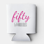 50と素晴らしい50番目の誕生日クーラーボックス 缶クーラー (裏面)