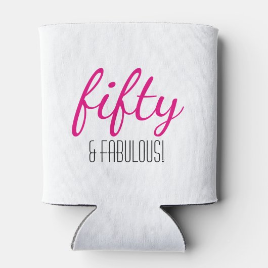 50と素晴らしい50番目の誕生日クーラーボックス 缶クーラー (裏面)