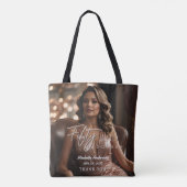 50と素晴らしい50番目の誕生日トート トートバッグ (裏面)