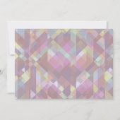 50と素晴らしい50番目の誕生日招待状 招待状 (裏面)