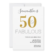 50と素晴らしい50番目の誕生日金ゴールドパーティー