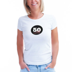 50と素晴らしい50番目の誕生日 Tシャツ