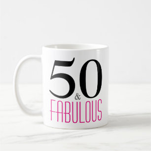 50と素晴らしい50誕生日ギフトマグ コーヒーマグカップ