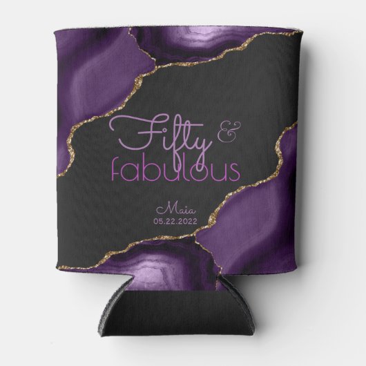 50と素晴らしい50th誕生日パーティークーラーボックス 缶クーラー (正面)