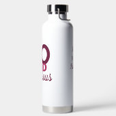 50と素晴らしい ウォーターボトル (左面)