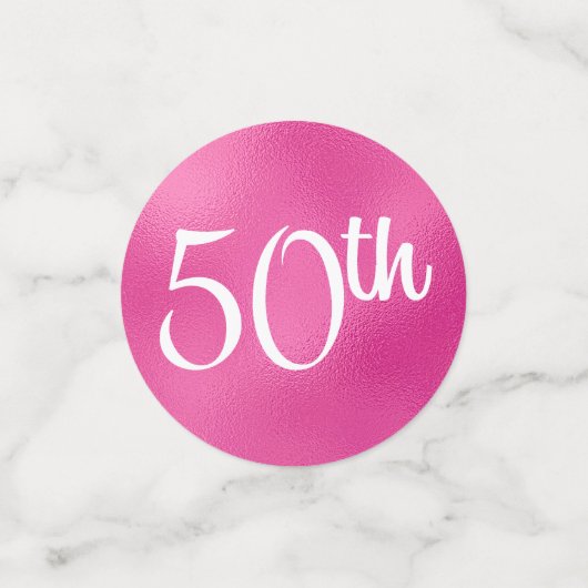 50と素晴らしい コンフェッティ (スモール正面)