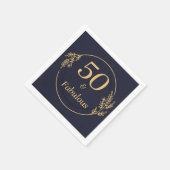 50と素晴らしい スタンダードカクテルナプキン (角)