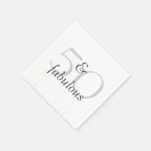 50と素晴らしい スタンダードカクテルナプキン (角)