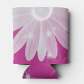 50と素晴らしい、ピンクの白黒、デイジー 缶クーラー (裏面)