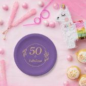 50と素晴らしい ペーパープレート (パーティー)