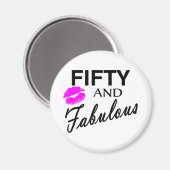 50と素晴らしい マグネット (正面/裏面)