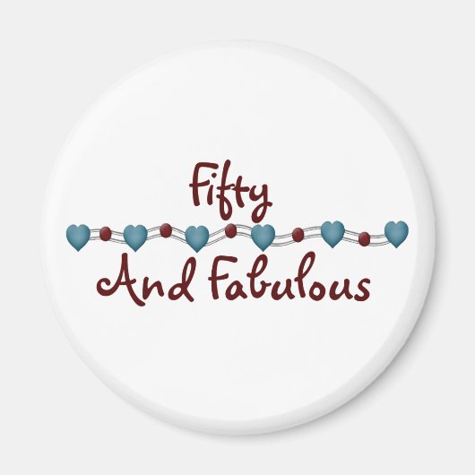 50と素晴らしい マグネット (正面)