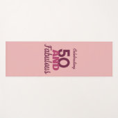 50と素晴らしい ヨガマット (正面(横))